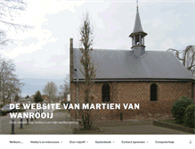 Tablet Screenshot of martienvanwanrooij.nl